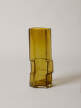 Muro Vase H30, recycled amber