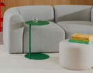 Ande Side Table, watermelon green