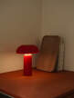 Porta Table Lamp, bright red