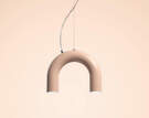 Arch Single Pendant, nude