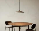 Snaregade Dining Table Round, dark stained oak