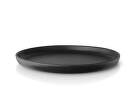 Nordic Kitchen Plate 25 cm, set of 4, black