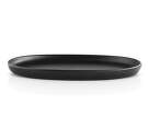 Nordic Kitchen Oval Plate 32 cm, set of 4, black