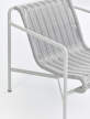 Palissade Cord Lounge Chair Low, sky grey