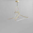 Kumo Chandelier Big, brass