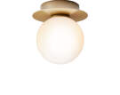 Liila 1 Wall/Ceiling Light Small, nordic gold/opal