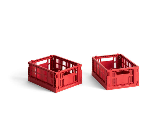 Colour Crate Mini, set of 2, red