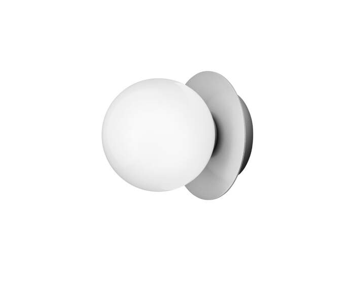 Liila 1 Wall/Ceiling Light Small, light silver/opal