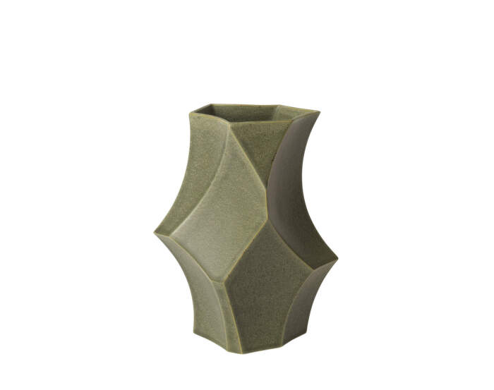 Cueva Vase H26, dark sage