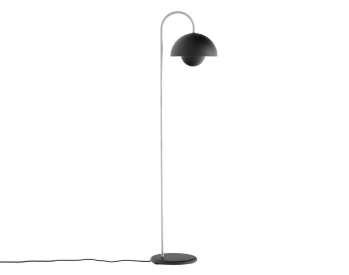 Flowerpot VP12 Floor Lamp, matt black