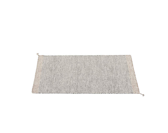 Ply Rug Outdoor 85x140, black/white