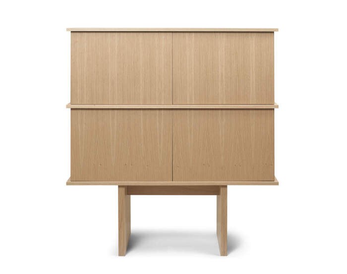 Stilt Sideboard Double, natural oak