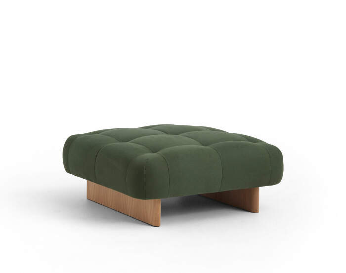 Quilton Lift Ottoman, water based lacquered oak/Planar 722