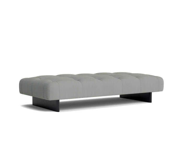 Quilton Lift Daybed, black water based lacquered oak/Remix 906