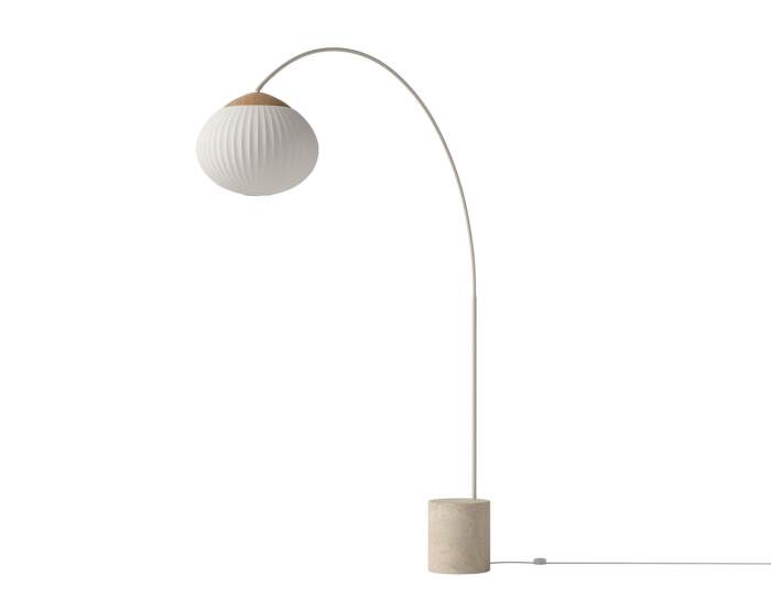 Acorn Floor Lamp, ivory