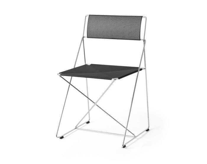 X-Line Chair Chrome, black