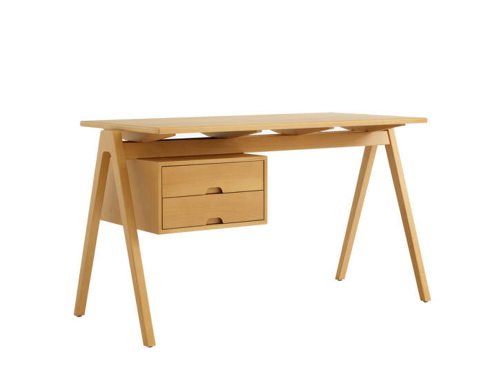 Daystak Desk RD3 with drawers, beech