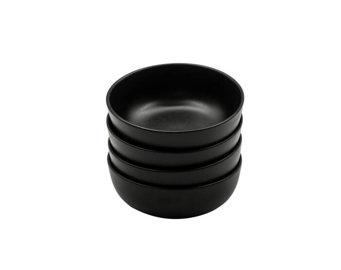 Nordic Kitchen Bowl 0.5l 16 cm 4ks, black