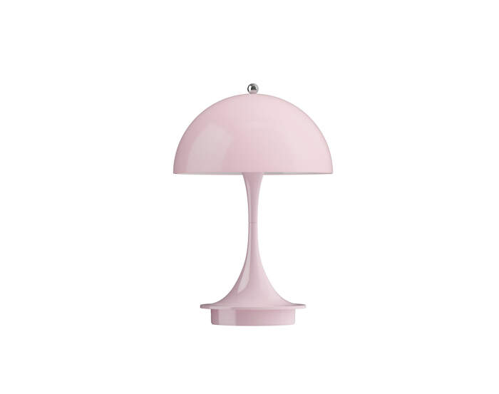 Panthella 160 Portable Lamp V3, opal pale rose