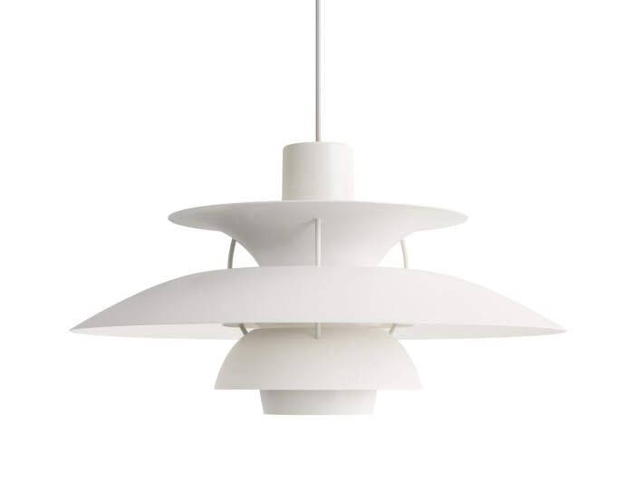 PH 5 Pendant Lamp, monochrome white