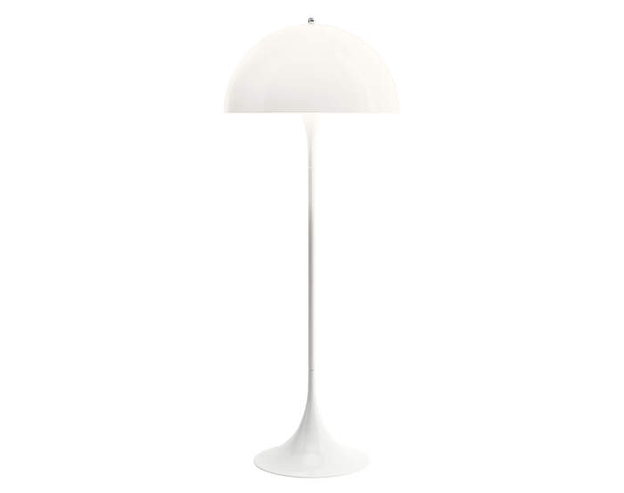 Panthella Floor Lamp, white opal