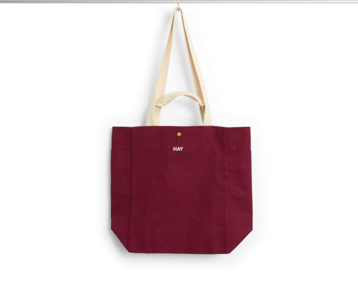 Everyday Tote Bag, burgundy