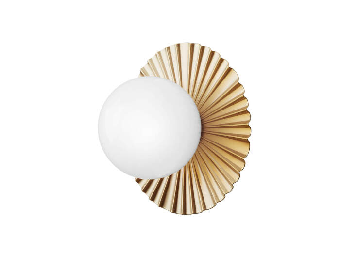 Liila Muuse Wall/Ceiling Light Small, nordic gold/opal