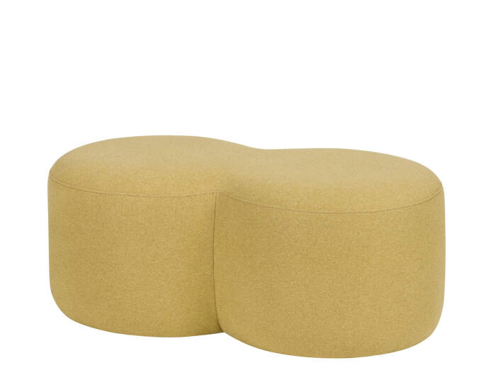 Umbo Pouf, yellow pear