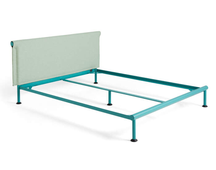 Tamoto Bed 160x200, mint turquoise/Metaphor 023