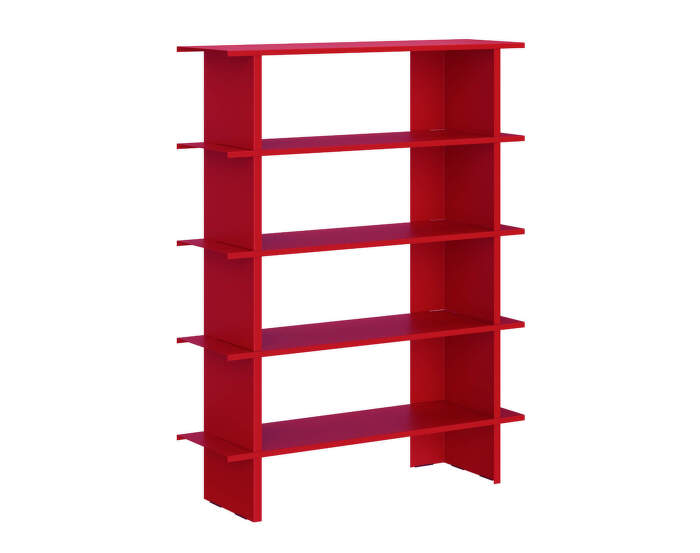 Hes Bookcase, tomato red