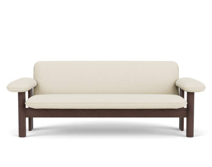 Brasilia Sofa, Baru 0200/dark stained oak