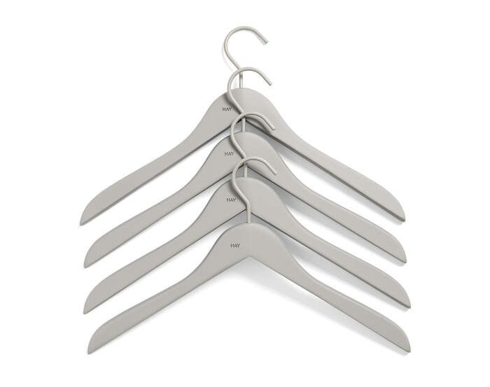 HAY Soft Coat Hanger slim, grey