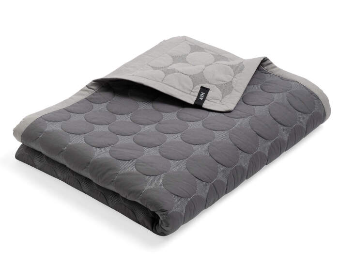 Mega Dot Organic Plaid 260x260, dark grey