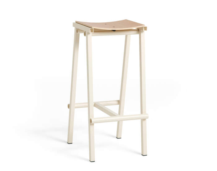 Taburete 8 Bar Stool High, eggshell