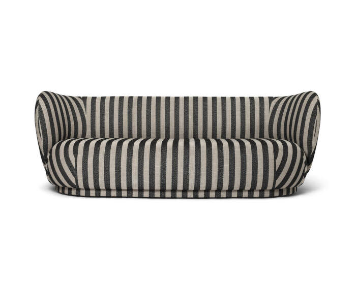 Rico Lounger Sofa Louisiana, sand/black