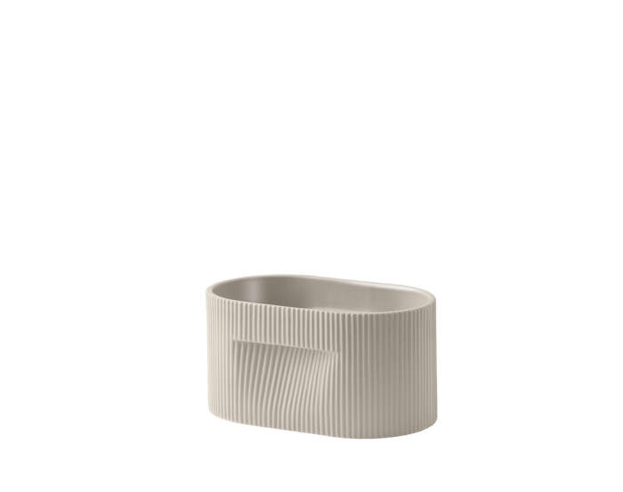 Ridge Planter H13, beige