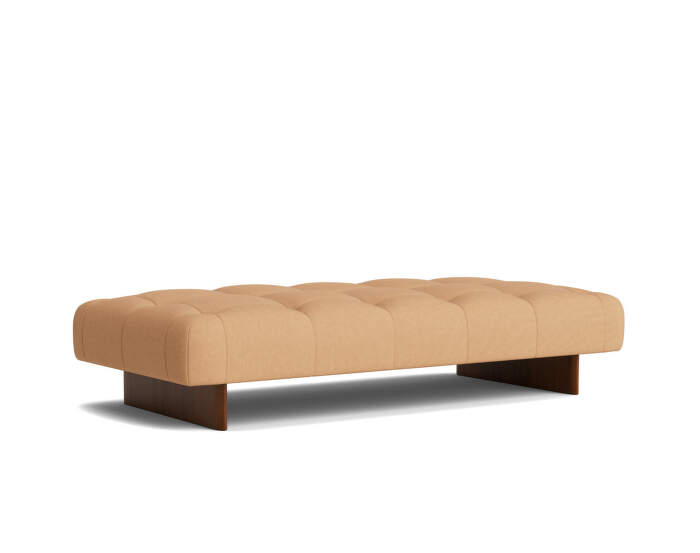 Quilton Lift Daybed, water based lacquered walnut/Naveli 443