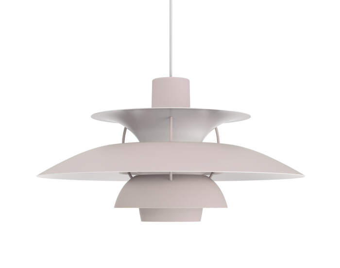 PH 5 Pendant Lamp, monochrome oyster grey