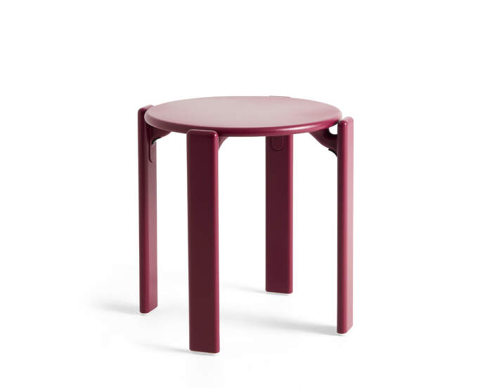 Rey Stool, grape red