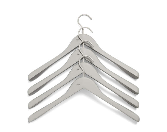 HAY Soft Coat Hanger wide, grey