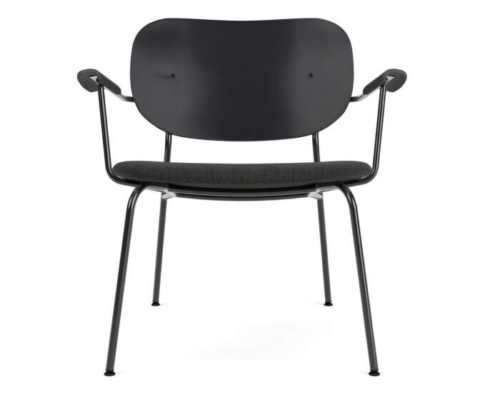 Co Lounge Chair, black oak/Re-wool 0198