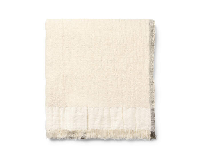 Weaver Throw, off-white