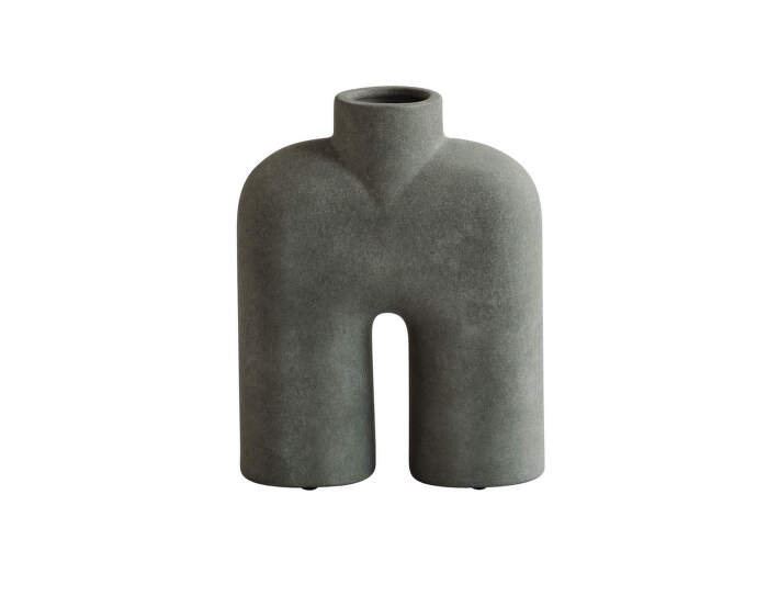 Cobra Vase Tall Mini, dark grey