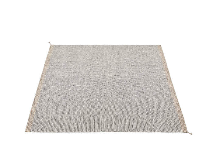 Ply Rug 240x240, black/white