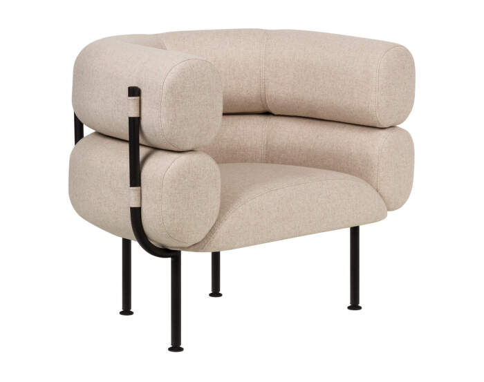 Ubi Armchair, classic beige wool