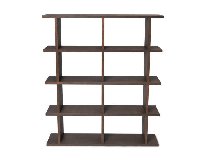 Kona Bookcase 2x4, dark stained