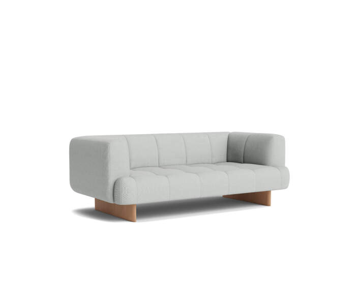 Quilton Lift 2-seater Sofa, water based lacquered oak/Naveli 113