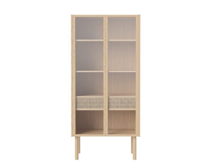 Cana Display Cabinet, white oiled oak