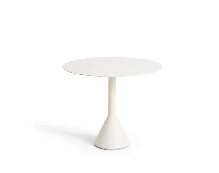 Palissade Cone Table Ø90, cream white