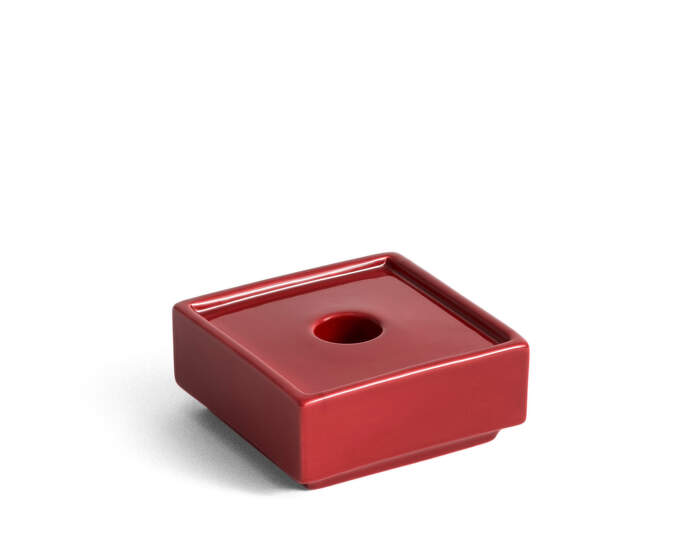 Mattone Candleholder Small, red